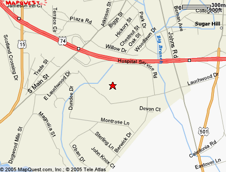 Map to Republic County Hospital